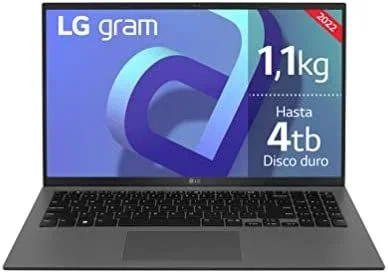 LG 15Z90Q-G.AA75B ordenador portatil Portátil 39,6 cm (15.6″) Full HD Intel® Core™ i7 i7-1260P 16 GB LPDDR5x-SDRAM 512 GB SSD Wi-Fi 6E (802.11ax) Windows 11 Home Negro