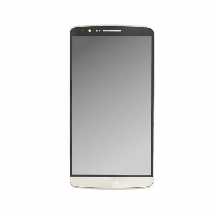 Lg g3 d855 display unit with frontcover gold