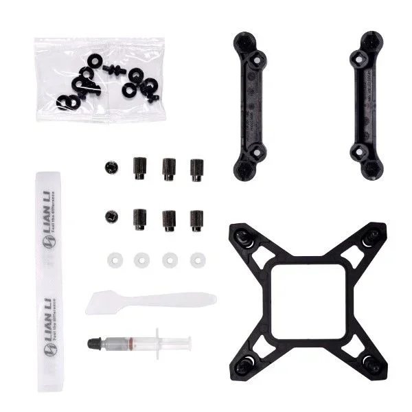 Lian Li GA II LCD Procesador Kit de refrigeración líquida 36 cm Blanco 1 pieza(s)