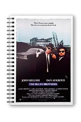 Libreta espiral mission from god the blues brothers