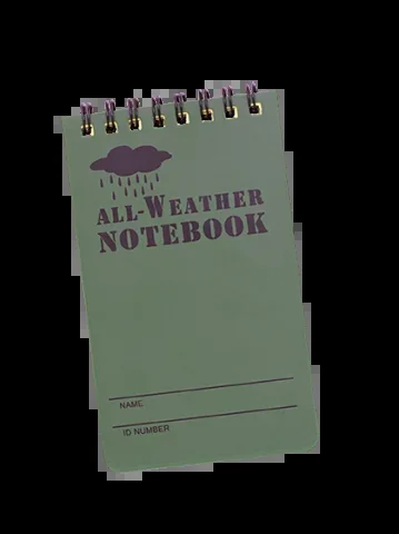 Libreta Waterproof 15 * 10 Cm