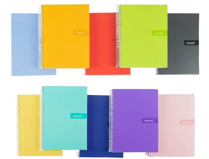 Liderpapel BC79 cuaderno y block A5 Colores surtidos