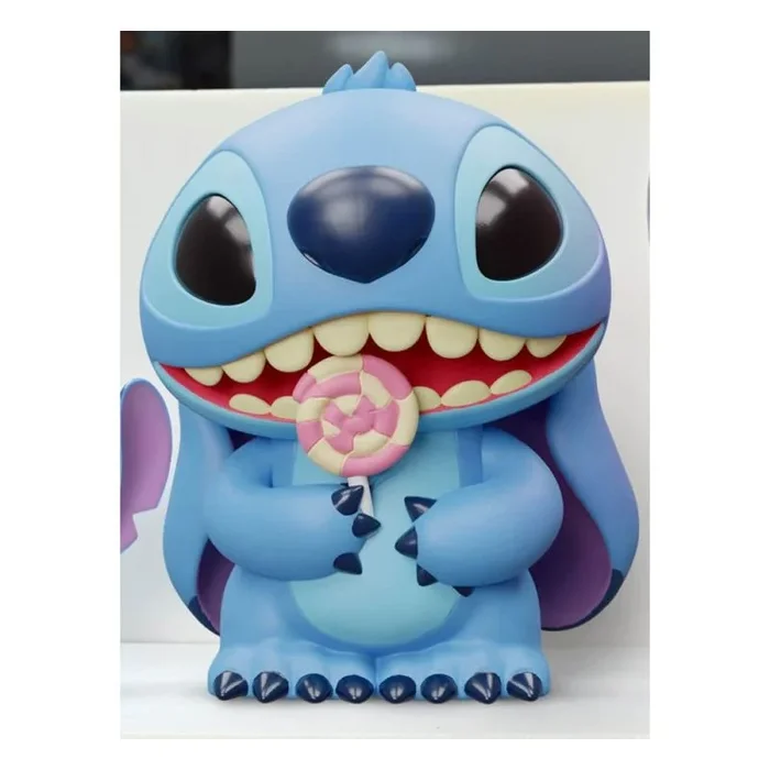 Lilo et Stitch – Hucha Gigante Deluxe Stitch 41 cm, Color Azul