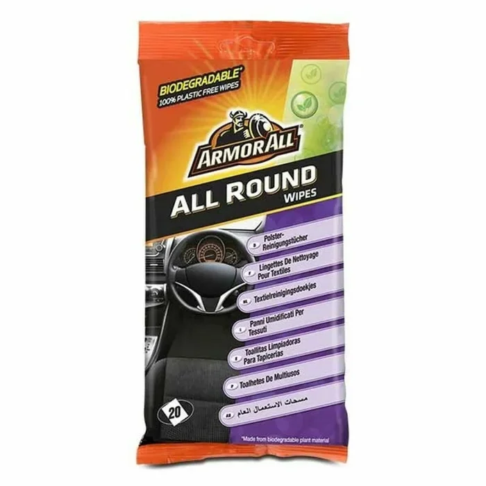 Limpia tapicerías armor all aabio38020ml 20 uds