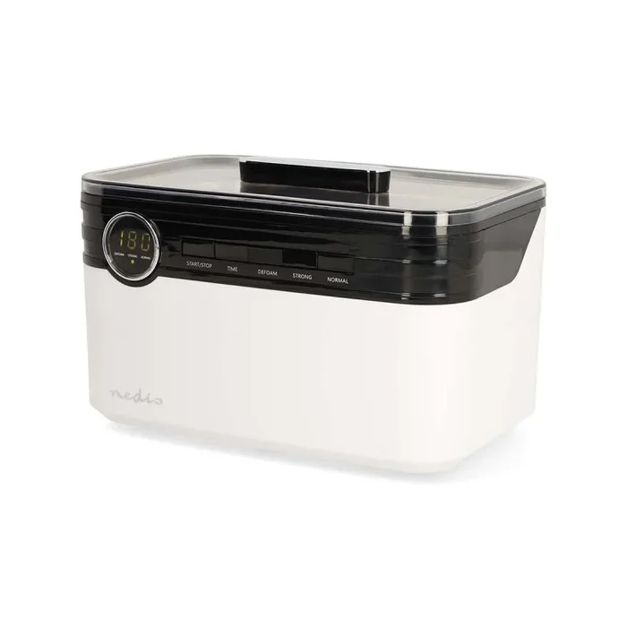 Limpiador ultrasónico joyería | alimentado por la red | 220 – 240 v ac 50/60 hz | euro / tipo-c (cee 7/16) | blanco | plástico