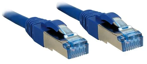 Lindy 1m Cat.6A S/FTP cable de red Azul Cat6a S/FTP (S-STP)