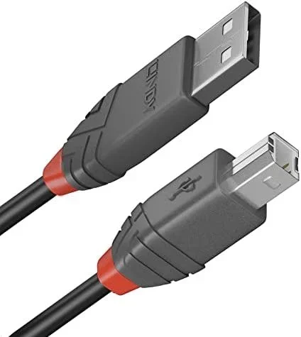 Lindy 36675 cable USB 5 m USB 2.0 USB A USB B Negro