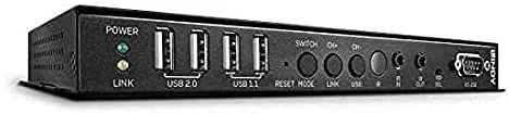 Lindy 38267 extensor audio/video Receptor AV Negro