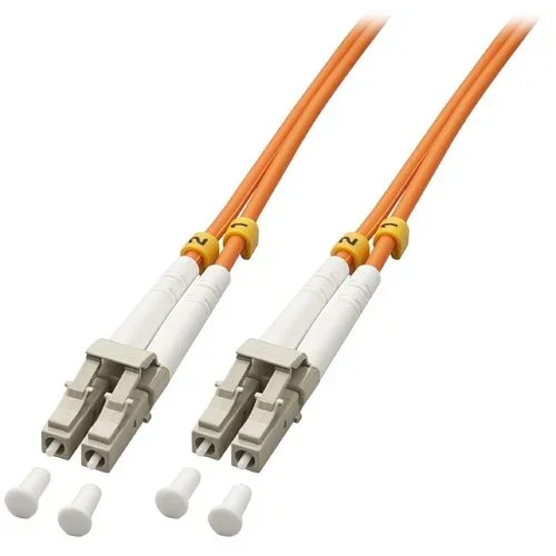 LINDY 46414 LC-LC OM2 50/125 – Cable de fibra óptica (250 m), color naranja