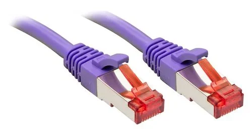 Lindy Rj45/Rj45 Cat6 7.5m cable de red Violeta 7,5 m S/FTP (S-STP)