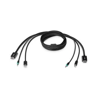 Linksys F1D9019b10 cable para video, teclado y ratón (kvm) Negro 3 m
