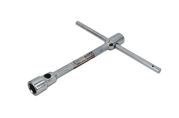 Llave para ruedas Awtools, modelo 32x33mm, ideal para aflojar tuercas de ruedas, diseño con pasador, alta resistencia, durabilidad, fácil agarre, perfecta para mecánica automotriz.