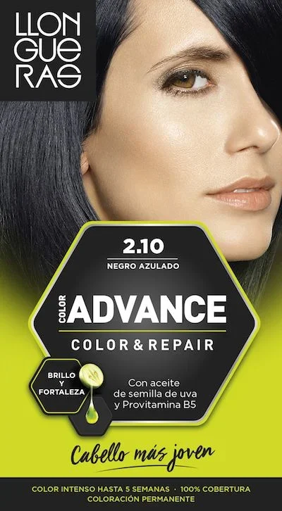 Llongueras Color Advance 2.10 Negro Azulado
