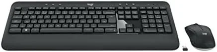 Logitech Advanced MK540 teclado Ratón incluido RF inalámbrico Hebreo Negro, Blanco
