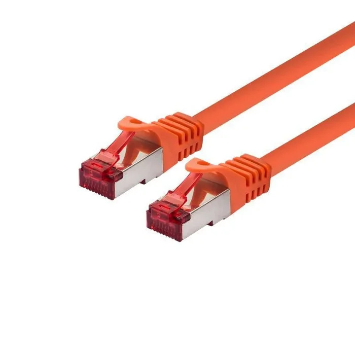 LOGON Cat6 3m – Cable de Red (3m, RJ-45, RJ-45, Cat6) Naranja