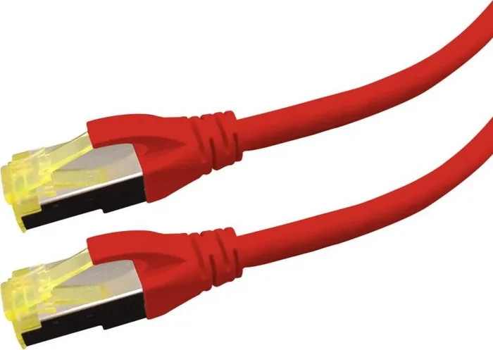 LOGON PREMIUM APR6A050R cable de red Rojo 5 m Cat6a S/FTP (S-STP)
