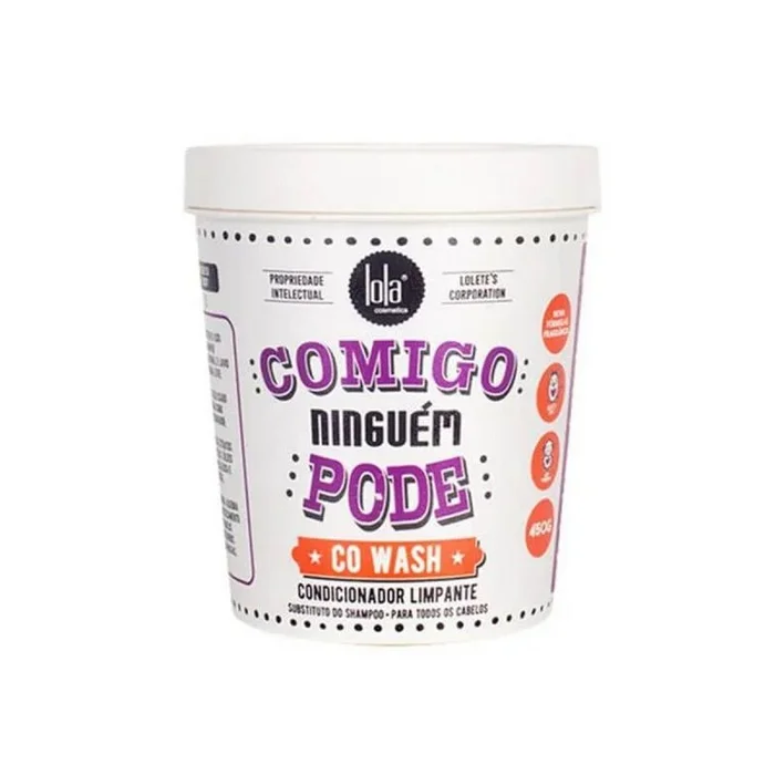 Lola Cosmetics – Mascarilla Comigo Ninguém Pode – Resultado Óptimo – Fácil de Aplicar – Cabello Suave y Nutritivo – 450 g