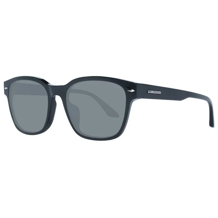 Longines Gafas de Sol LG 0015 -H 01A Negro Brillante/Humo, Shiny Black Smoke, 56/19/145