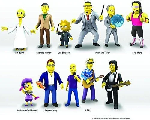 Los Simpsons 25 Aniversario Surtido 20 Figuras 12,7 Cm Los Simpsons Serie 3