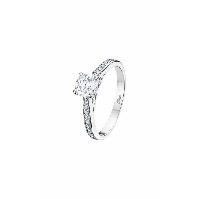 LOTUS SILVER Anillo LP3441-3/112 Pure Essential Plata Circonitas engastadas Mujer