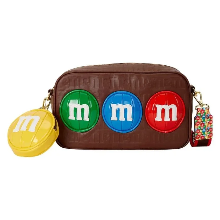 Loungefly M&Ms – Bolso cruzado con bolsa para monedas