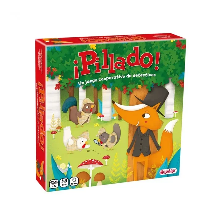 Ludilo – Pillado | Juegos De Mesa Niños 5 Años O Más | Juegos Educativos Niños 5 Años O Más | Juegos Para Niños De 5 Años Cooperativo | Juegos De Mesa Niños Con Tablero