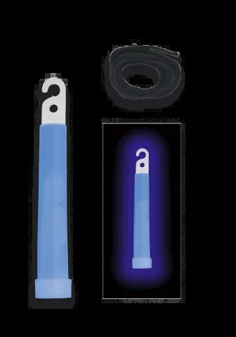 Luz química de color azul Albainox, tamaño de 4 cm