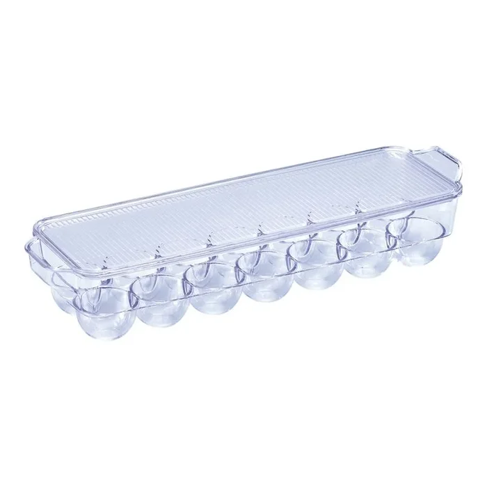 M-Home PLS 270 Huevera con Tapa, 37×11.5×8 cm