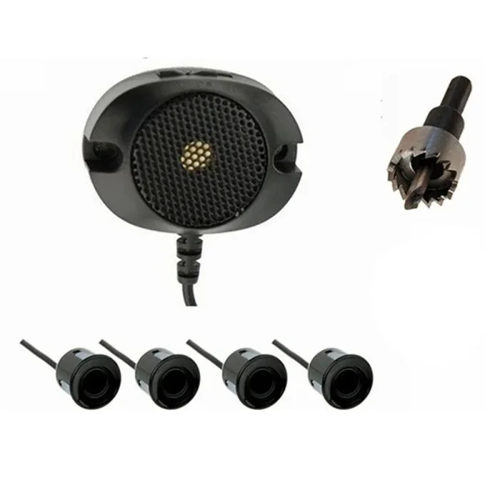 M-Tech CP7B Sensor de aparcamiento CP7 buzzer, Negro