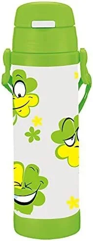 Maestro MR-1640 – Termo para niños de acero inoxidable con aislamiento al vacío (500 ml), color verde