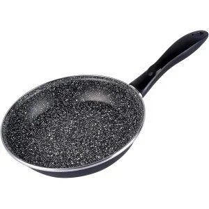 Magefesa K2 Gransasso – Sartén 26cm de acero vitrificado exterior gris moteado. Antiadherente bicapa reforzado efecto piedra, apta para todo tipo de cocinas, especial inducción. 50% de ahorro energético.