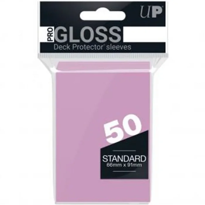 Magic – Funda Metalizada, 50 Unidades, Color Fucsia (Ultra Pro 82674)