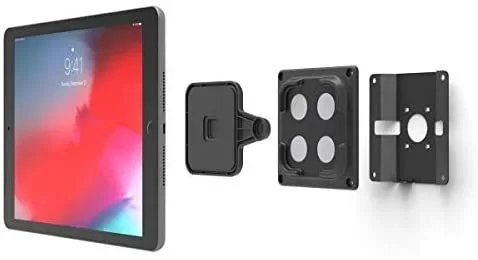 Magnetix Secured Wall Mount – Kit de Montaje de Pared, Color Negro
