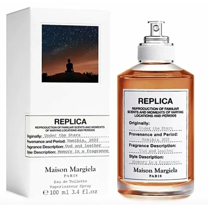 Maison Margiela Réplica de Under the Stars 100 ml edt + 3 muestras de nicho – Gratis