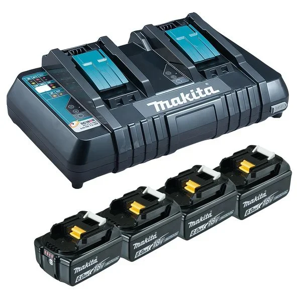 Makita 199485-6 cargador y batería cargable Juego de cargador y baterías