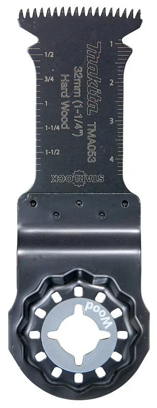 Makita B-64870 Starlock Hoja corte inmersión 32 x 50mm 14 TPI BiM TMA053 madera
