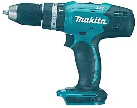 Makita DHP453Z taladro Sin llave 1,7 kg Negro, Verde, Plata