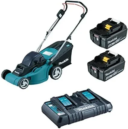 Makita dlm380pm2 cordless lawn mower