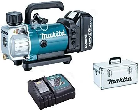 Makita dvp180rt batería de Bomba de vacío 18 V/5 Ah, 1 batería con cargador en maletín de transporte