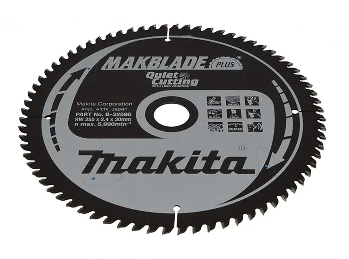 Makita piła tarczowa 255x30x72z makblade plus drewno