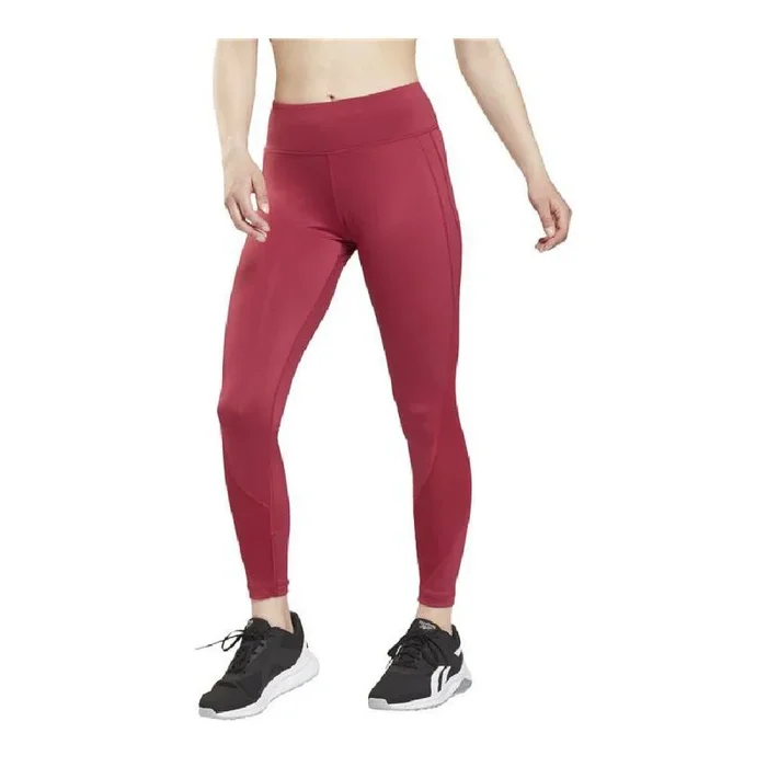 Mallas deportivas de mujer reebok workout ready mesh w rosa (xs)