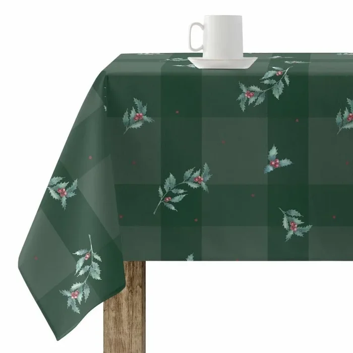 Mantel resinado antimanchas belum christmas multicolor 150 x 150 cm