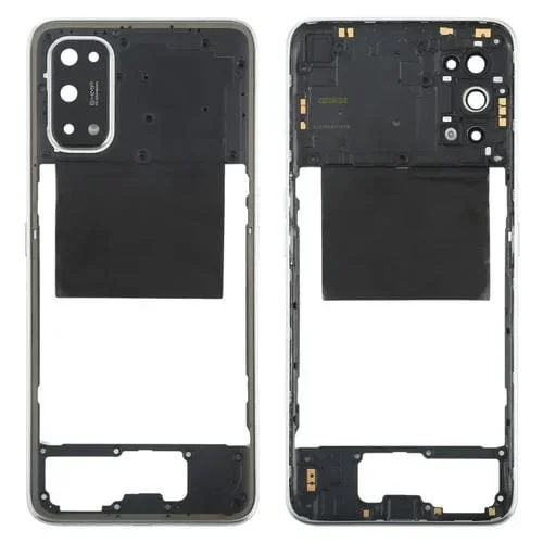 Marco Medio Bisel Placa Realme X7 (Blanco)