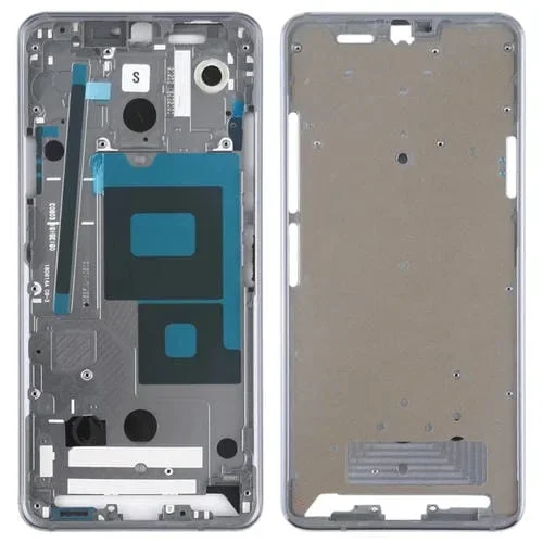 Marco Pantalla LCD Carcasa Frontal LG G7 Thinq G710 (Plateado)