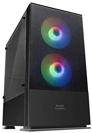 Mars Gaming MCZ carcasa de ordenador Mini Tower Negro