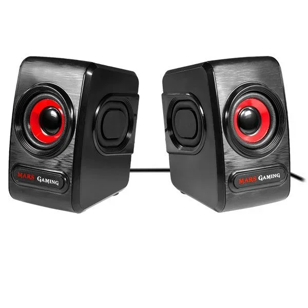 Mars Gaming MRS0, altavoces 10W, subwoofer, conector directo auriculares, USB