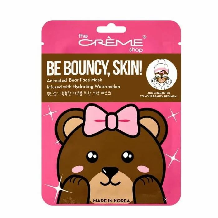 Mascarilla facial the crème shop be bouncy, skin! bear (25 g)