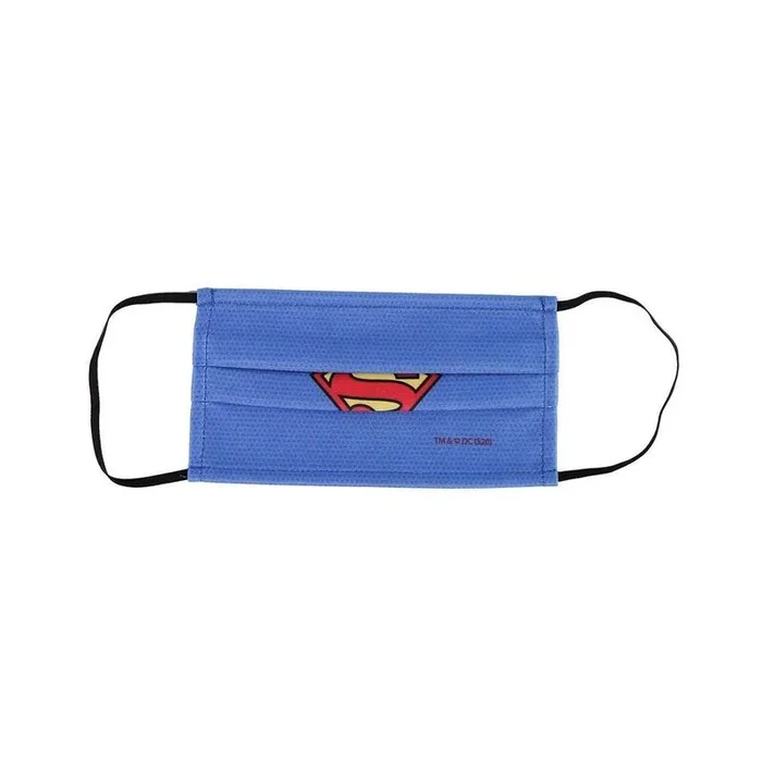 Mascarilla higiénica superman azul adulto