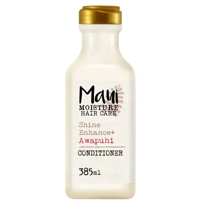 Maui Moisture – Shine Awapuhi Conditioner – Acondicionador para Pelos Oscuros, Sin Siliconas, Brillo Intenso, 385 ml