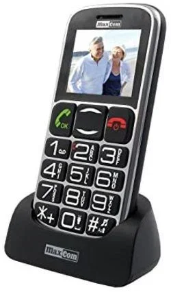 MaxCom MM 461 BB 4,57 cm (1.8″) 91 g Negro, Plata